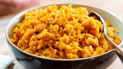 Potato Rice : உருளைகிழங்கு சாதம்! சூப்பர் சுவையில் லன்ச் பாக்ஸ் ரெசிபி!