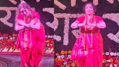 அயோத்தி ராமர் கோயிலில் நடனமாடிய பழம்பெரும் நடிகை வைஜேந்திமாலா