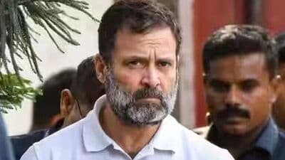 Former Congress president and MP Rahul Gandhi was disqualified from the Parliament on Friday (File Photo)