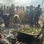 <p>கிருஷ்ணகிரி பட்டாசு குடேனில் ஏற்பட்ட தீ விபத்தில் 9 பேர் பலியாகியுள்ளனர். பலர் காயம் அடைந்துள்ளனர். சம்பவ இடத்தின் அதிர்ச்சி காட்சிகள் இதோ.</p>
